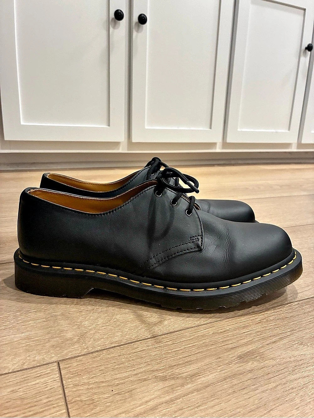 Dr. Martens Men’s 11838 Smooth Leather Oxford Shoes Black Size 11
